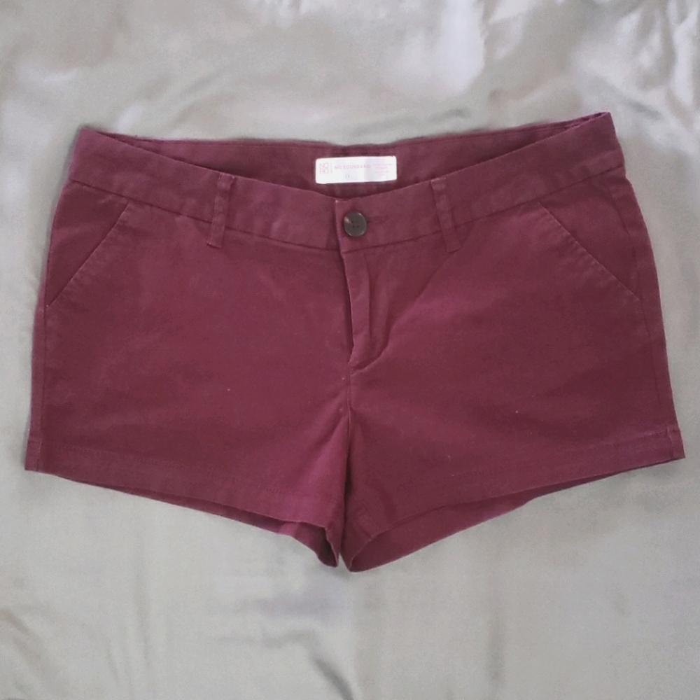 No Boundaries juniors chino-style shorts 11